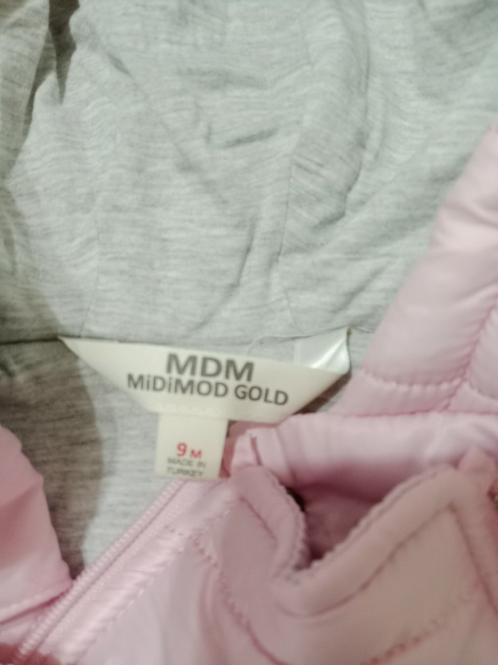 Pembe Kapüşonlu Bebek Kız Tulumu - Görsel 2