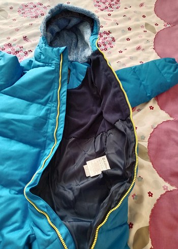 Mavi Kapüşonlu erkek cocuk Kayak Tulumu Killtec marka - Görsel 3