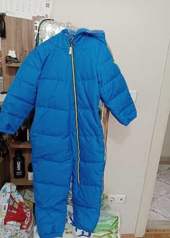 Mavi Kapüşonlu erkek cocuk Kayak Tulumu Killtec marka - Görsel 2