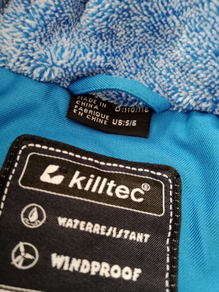 Mavi Kapüşonlu erkek cocuk Kayak Tulumu Killtec marka - Görsel 4