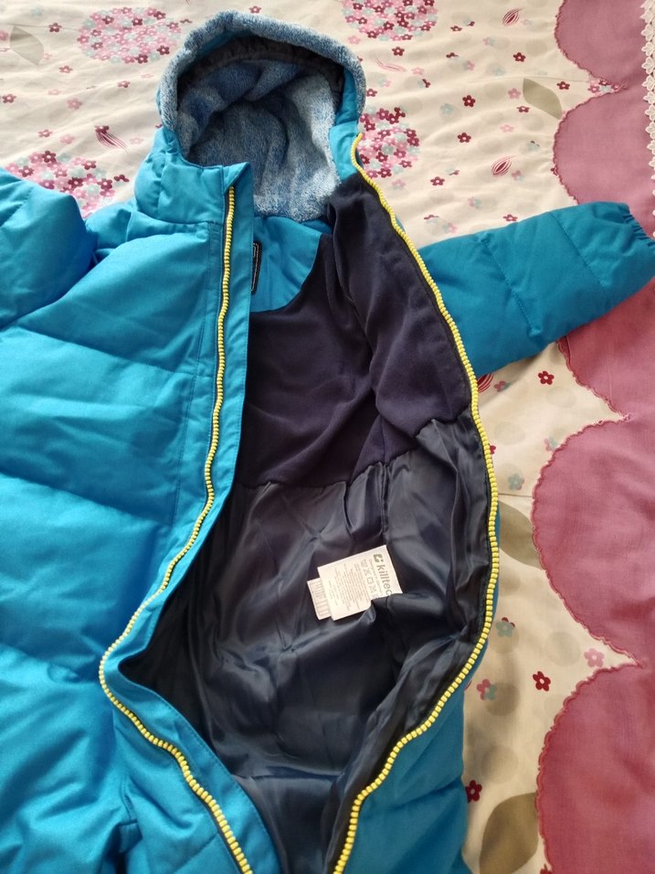 Mavi Kapüşonlu erkek cocuk Kayak Tulumu Killtec marka - Görsel 3