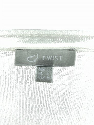 l Beden beyaz Renk Twist Kazak / Triko %70 İndirimli.