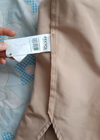 Bej Midi Kadın Trençkot - Görsel 6