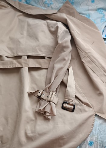 Bej Midi Kadın Trençkot - Görsel 2