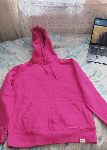 Pembe sweatshirt - Görsel 4