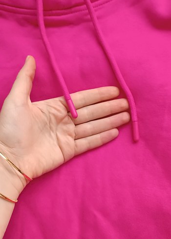 Pembe sweatshirt - Görsel 2