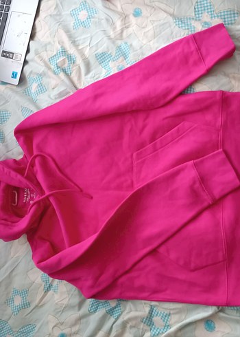 Pembe sweatshirt - Görsel 7