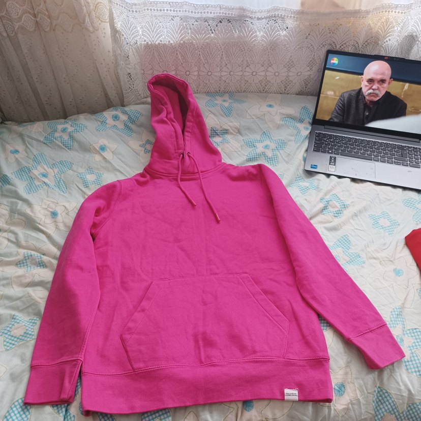 Pembe sweatshirt - Görsel 4