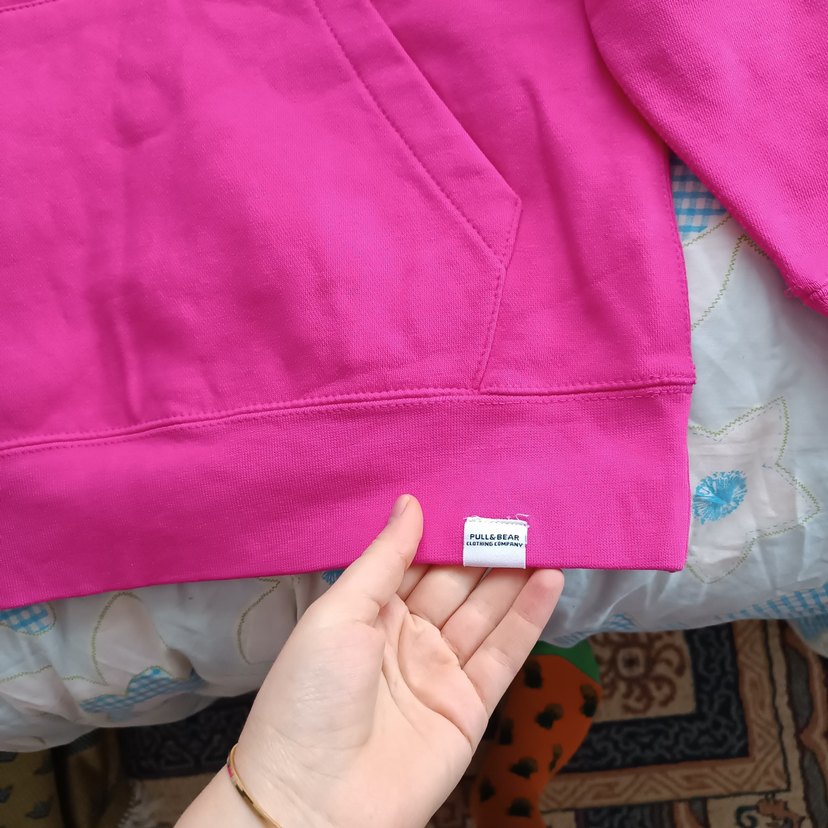 Pembe sweatshirt - Görsel 3