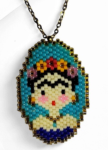 Frida Kahlo Kolye