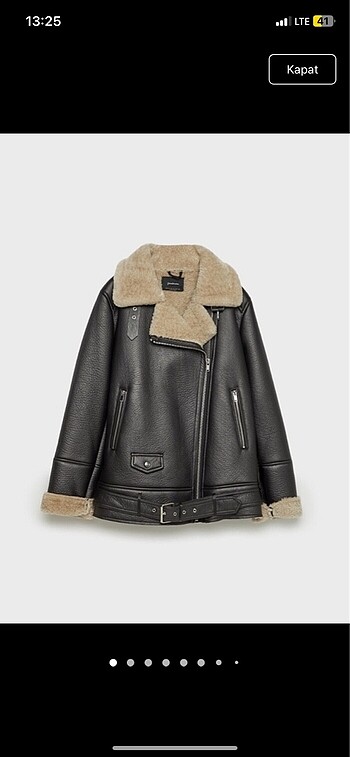 Stradivarius biker kaban