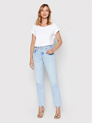 Levis Levis 501 crop fit jean pantolon