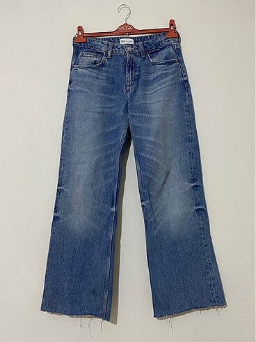 s Beden Zara düşük bel wide leg pantolon