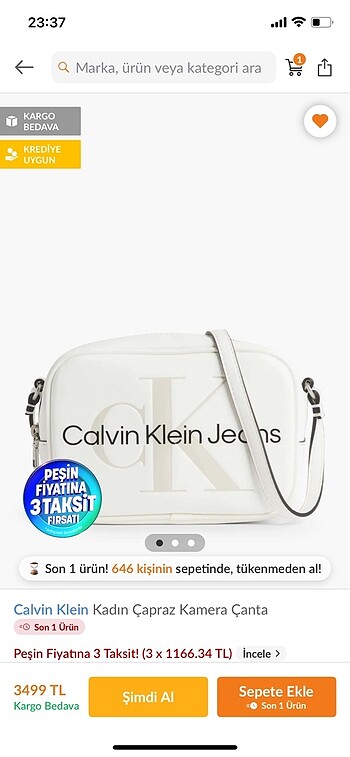 Calvin Klein Jeans Çanta