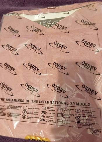 Pembe Baskılı Kadın Bluz, uzun kollu Bol Kesim - Görsel 4