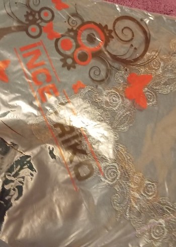 Pembe Baskılı Kadın Bluz, uzun kollu Bol Kesim - Görsel 5