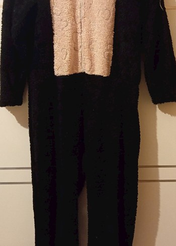 Kürklü Siyah Uzun uyku tulumu - Görsel 2