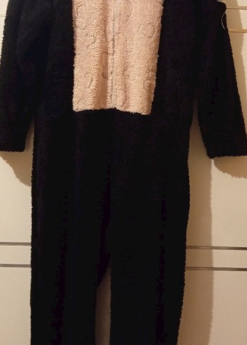 Kürklü Siyah Uzun uyku tulumu - Görsel 3