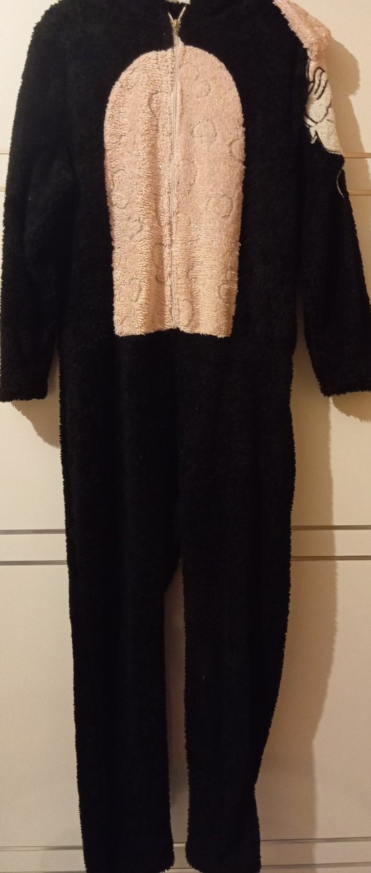 Kürklü Siyah Uzun uyku tulumu - Görsel 2