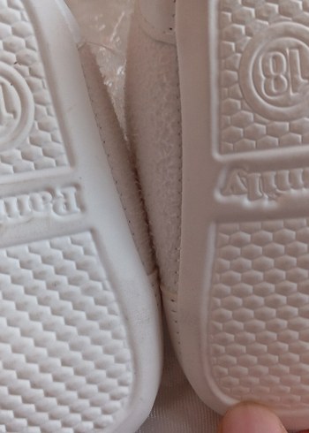 Renkli Nakışlı Bağcıklı  Bebek İlk Adım Ayakkabısı - Görsel 3