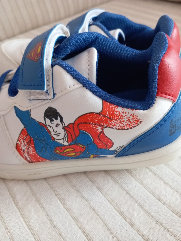 Beyaz Erkek Çocuk Spor Ayakkabı - Görsel 5