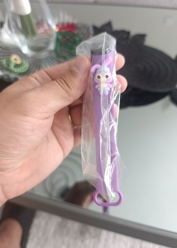 Diğer Açık Mor dijital çocuk saati