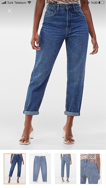 Bershka mom jean