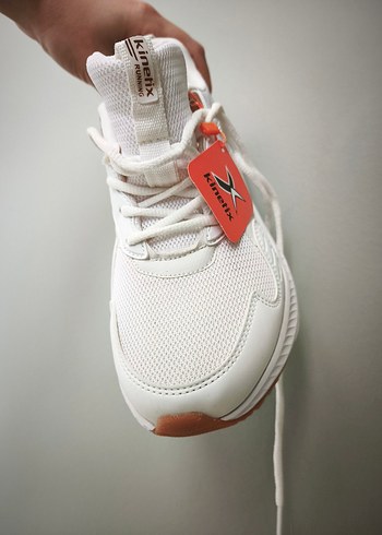 Kinetix Beyaz Kadın Spor Ayakkabı - Görsel 5