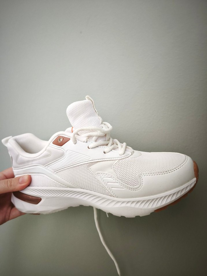 Kinetix Beyaz Kadın Spor Ayakkabı - Görsel 4