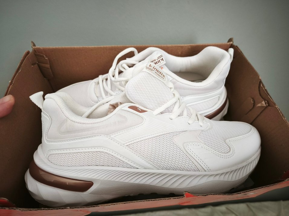 Kinetix Beyaz Kadın Spor Ayakkabı - Görsel 3