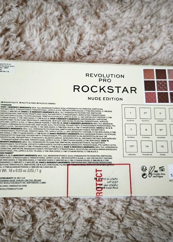 Beden Revolution pro rockstar Bej Tonlarda Göz Farı Paleti