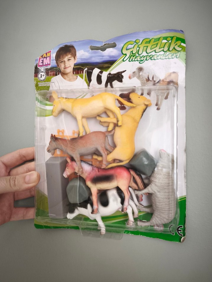 Çiftlik Hayvanları Figür Seti - Görsel 3