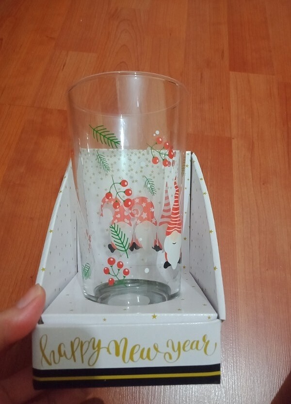 Yılbaşına özel büyük su bardagi - Görsel 3