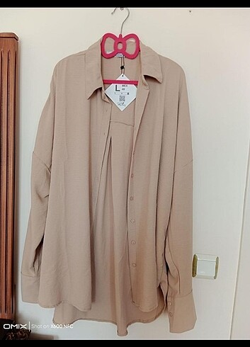 Bej gömlek - Görsel 3