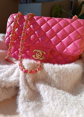 Pembe Replika Çanta  - Görsel 10