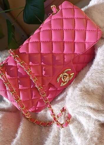 Pembe Replika Çanta  - Görsel 15