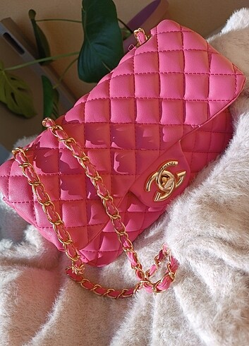 Pembe Replika Çanta  - Görsel 16