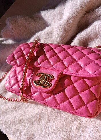 Pembe Replika Çanta  - Görsel 20