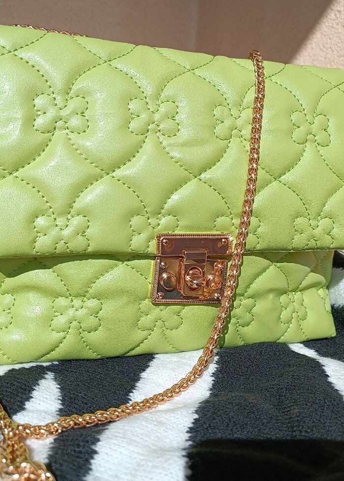 Askılı Yeşil Canta - Görsel 5