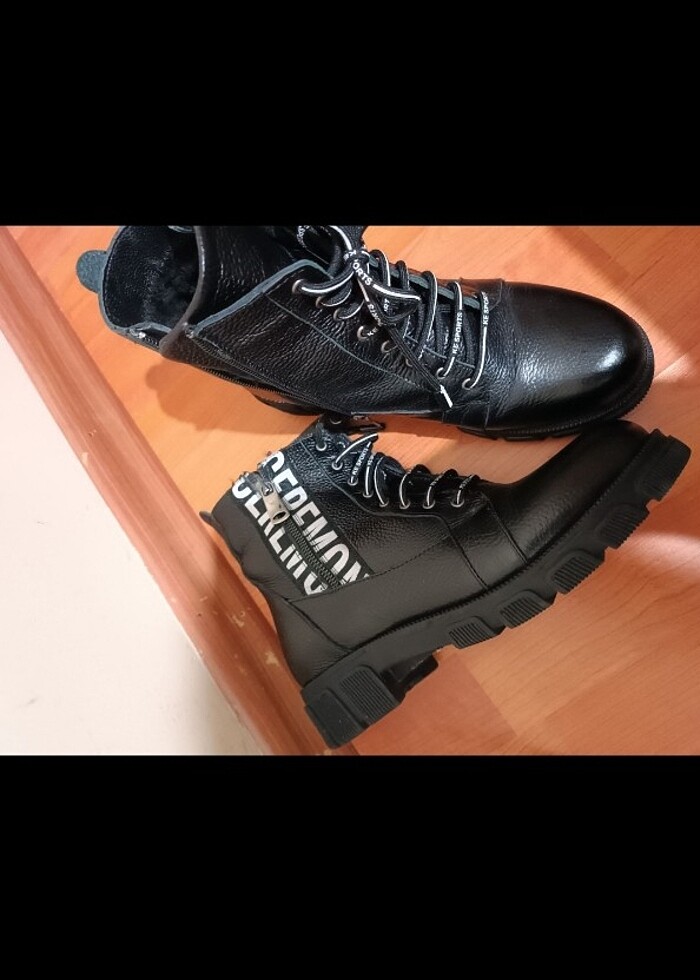 Bambi Siyah Bot - Görsel 3