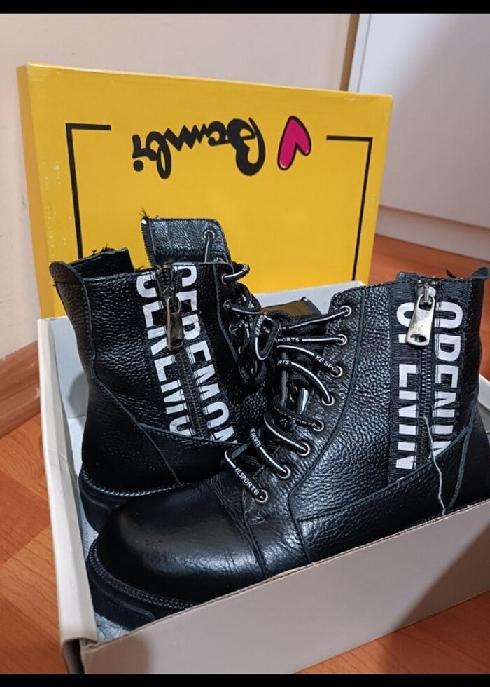 Bambi Siyah Bot - Görsel 4