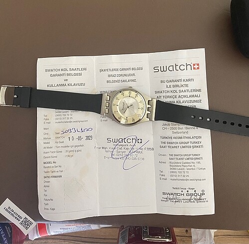 Kadın swatch saat