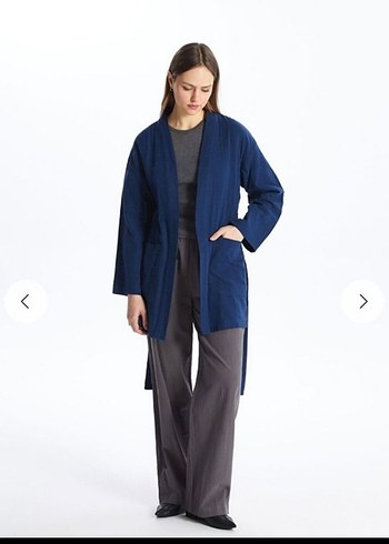 Kadın Lacivert kimono LCW WAİKİKİ TESETTÜR 44 beden