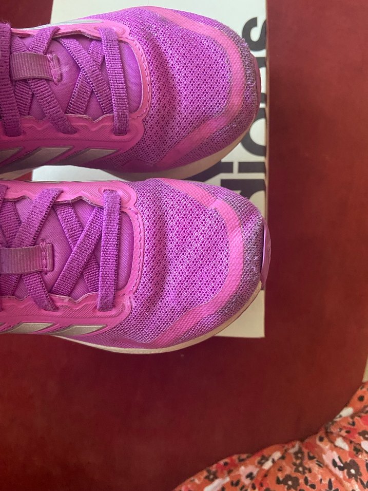 Adidas Kız Çocuk Mor Cırt Cırtlı Spor Ayakkabı - Görsel 5