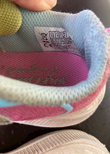 Skechers Kız Çocuk Çok Renkli Işıklı Spor Ayakkabı - Görsel 4