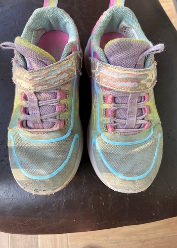 Skechers Kız Çocuk Çok Renkli Işıklı Spor Ayakkabı - Görsel 2