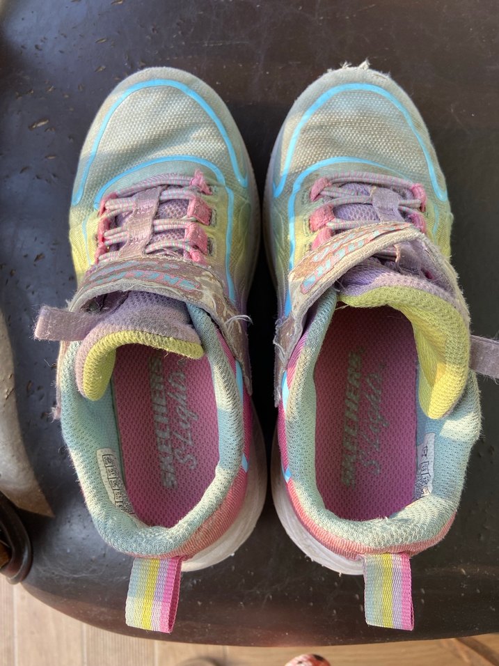 Skechers Kız Çocuk Çok Renkli Işıklı Spor Ayakkabı - Görsel 5