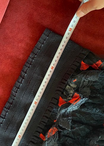 Vintage dantel büyük beden tül etek - Görsel 6