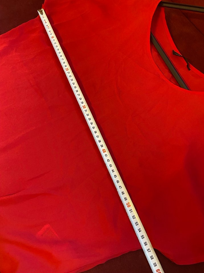 Defacto kadın kırmızı bluz large - Görsel 5