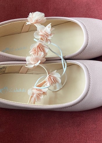 Lcw Pembe Kız Çocuk Fırfırlı Babet - Görsel 2